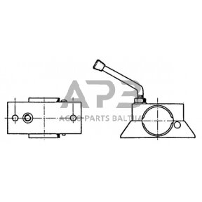 Montavimo spaustukas 42mm STR2042