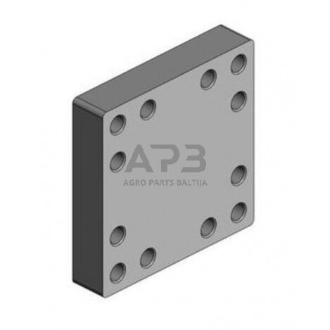 Montavimo plokštė Scharmüller 160x160mm 12xM20 00645130 1 Montavimo plokštė Scharmüller 160x160mm 12xM20 00645130 1