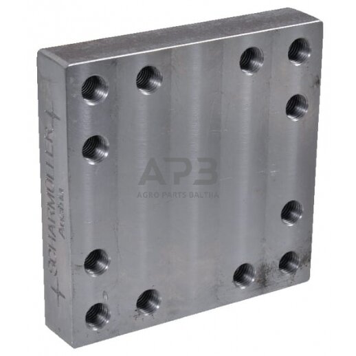 Montavimo plokštė Scharmüller 160x160mm 12xM20 00645130 Montavimo plokštė Scharmüller 160x160mm 12xM20 00645130