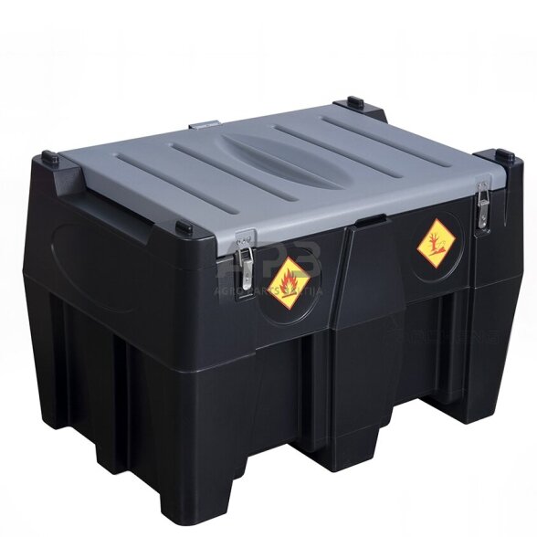 Mobili kuro talpykla 440L (plastikinė) su pompa 12V DCTP40 (automatiniu pistoletu ir filtru) Mobili kuro talpykla 440L (plastikinė) su pompa 12V DCTP40 (automatiniu pistoletu ir filtru)