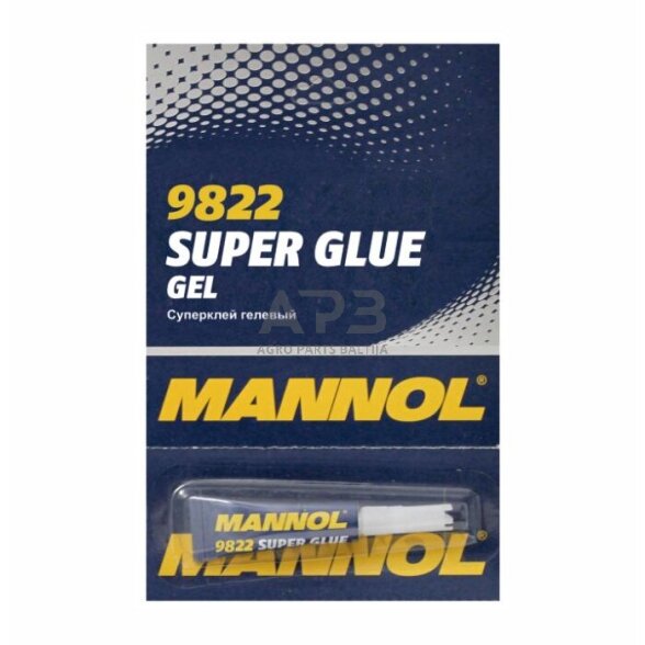 Momentiniai geliniai klijai 3g MANNOL 1