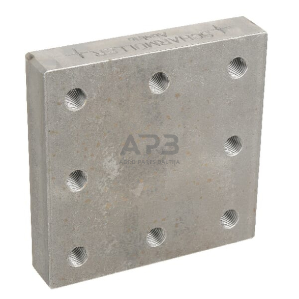 Montavimo plokštė Scharmüller 145x145mm 8xM20 00645010 Montavimo plokštė Scharmüller 145x145mm 8xM20 00645010