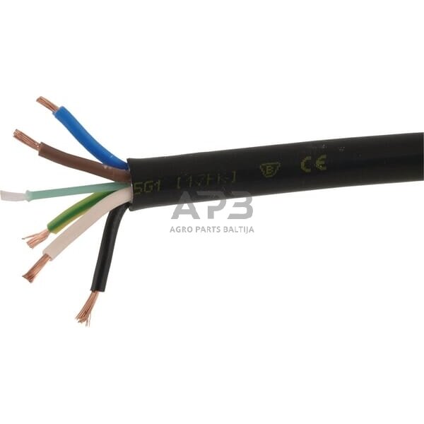Montavimo kabelis LGY-S, 5 x 1mm² 100 metrų 1432045101 Montavimo kabelis LGY-S, 5 x 1mm² 100 metrų 1432045101