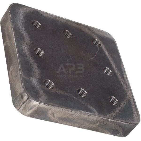 Montavimo plokštė Bernhofer Gesenkschmiede 110x100mm 8xM16 80000629