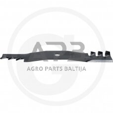 Mulčiavimo peilis John Deere 483 mm 657, 737, 757, X 750, X 754, X 758, X 940, X 948, Eztrak Z 445, Z 655, Ztrak Z 520 A, Z 710 A, Z 810 A, Z 820 A, TCU30316, M136195