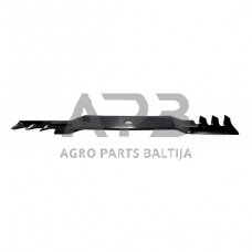 Mulčiuojantis peilis John Deere 545 mm pjaunamosios plotis 42 ( 107 cm ) 102, 115, 125, 135, D100, D105, D110, D120, D125, D130, X110, E100, E110, E120, E130, LA100, LA105, LA110, LA115, LA120, LA125, LA135, X105, X106, X110, X120, X125, X126, X145