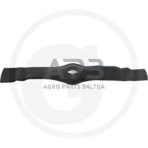 Mulčiavimo peilis John Deere 557 mm dešininis LT 133, LT 155, LT 160, LT 166, LT 170, LT 181, M130719, AM130172