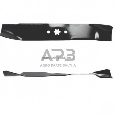 Mulčiuojantis peilis MTD 412 mm pjaunamosios plotis H46 (117 cm) 742-0611, 742-0611A. 2