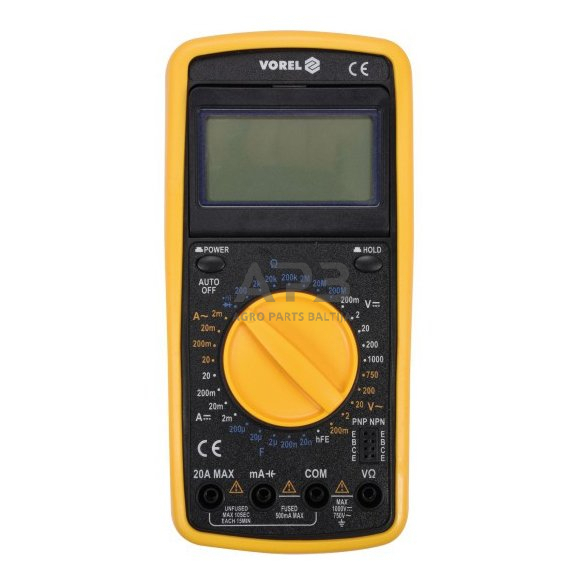 Multimetras skaitmeninis, universalus 1 Multimetras skaitmeninis, universalus 1