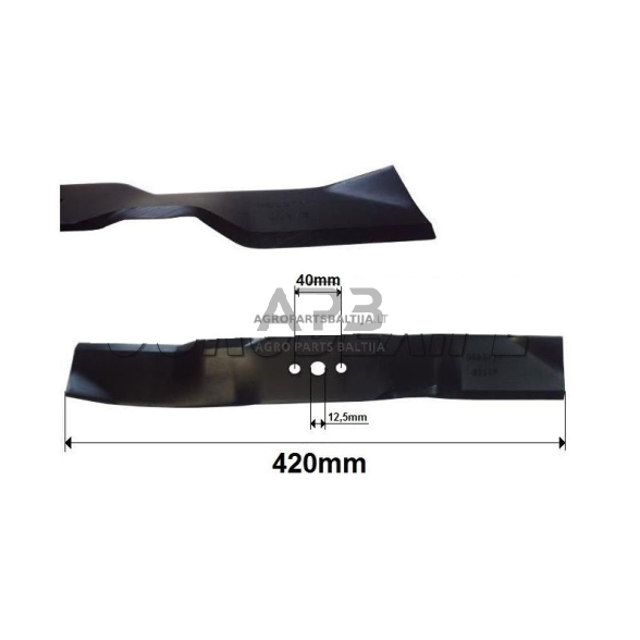 Mulčiuojantis peilis Partner 420 mm 504187810 2 Mulčiuojantis peilis Partner 420 mm 504187810 2