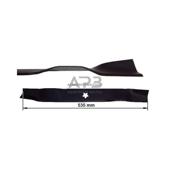 Mulčiuojantis peilis Weedeater 535 mm pjaunamosios plotis 42 (107 cm) 53139775 2 Mulčiuojantis peilis Weedeater 535 mm pjaunamosios plotis 42 (107 cm) 53139775 2