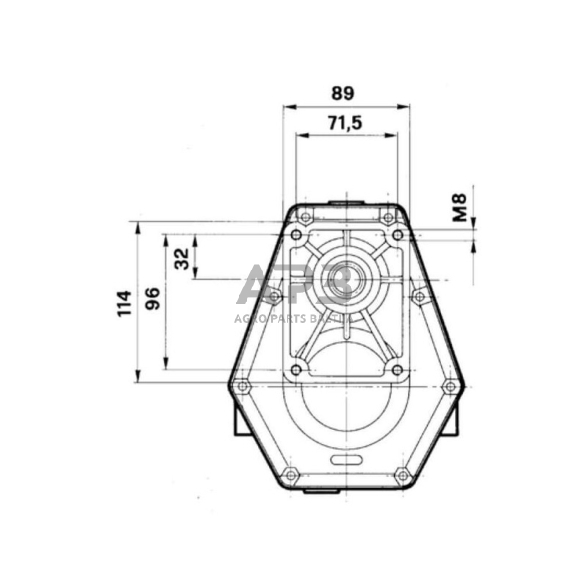 Multiplikatorius, kampinis reduktorius Brorelli GBF20S125 GBF-20-S-1-2.5 (M/Gr2) 3 Multiplikatorius, kampinis reduktorius Brorelli GBF20S125 GBF-20-S-1-2.5 (M/Gr2) 3