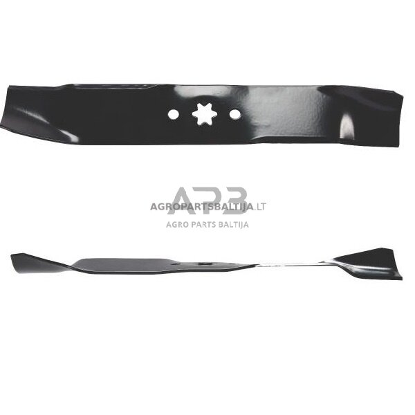 Mulčiuojantis peilis MTD 412 mm pjaunamosios plotis H46 (117 cm) 742-0611, 742-0611A. 2 Mulčiuojantis peilis MTD 412 mm pjaunamosios plotis H46 (117 cm) 742-0611, 742-0611A. 2