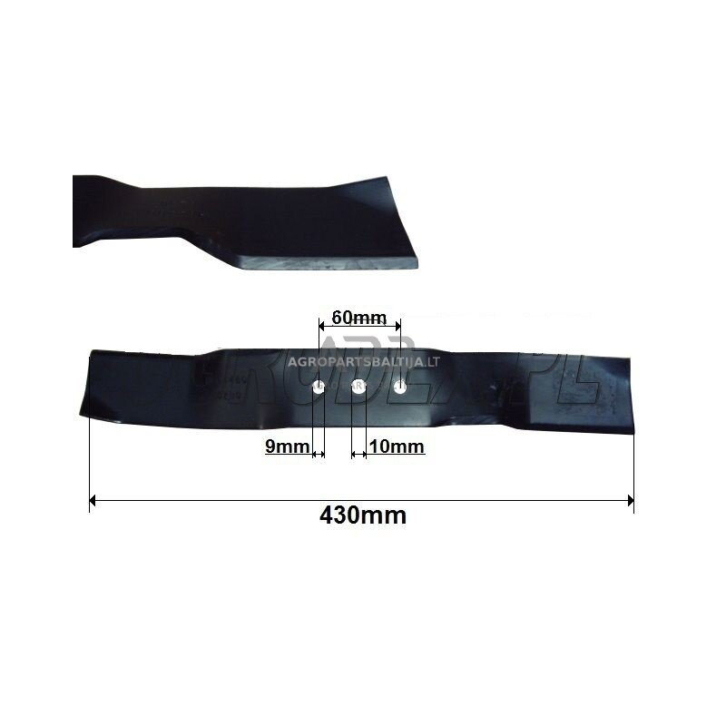 Mulčiuojantis peilis Poulan 430 mm 522449501 1 Mulčiuojantis peilis Poulan 430 mm 522449501 1