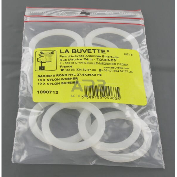 Nailoninis žiedas LA BUVETTE (10vnt.) 27.5X3 BU1090712 1 Nailoninis žiedas LA BUVETTE (10vnt.) 27.5X3 BU1090712 1