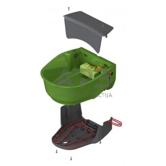 Neužšąlanti girdykla Kerbl SH30-230-RH, 222064 3 Neužšąlanti girdykla Kerbl SH30-230-RH, 222064 3