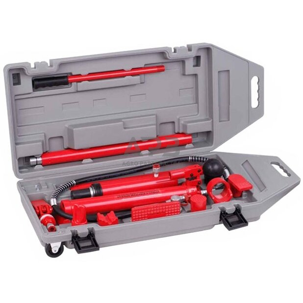 Nešiojamas hidraulinis įrenginys su ratukais 10t Nešiojamas hidraulinis įrenginys su ratukais 10t