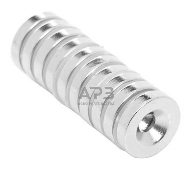 Neodimo magnetas 14x3mm (10vnt) Neodimo magnetas 14x3mm (10vnt)