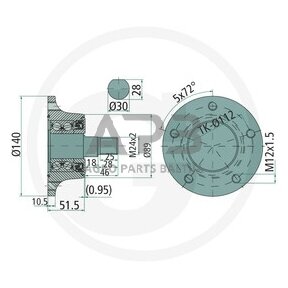 NSK guolis Agri Hub AHU30140A-01