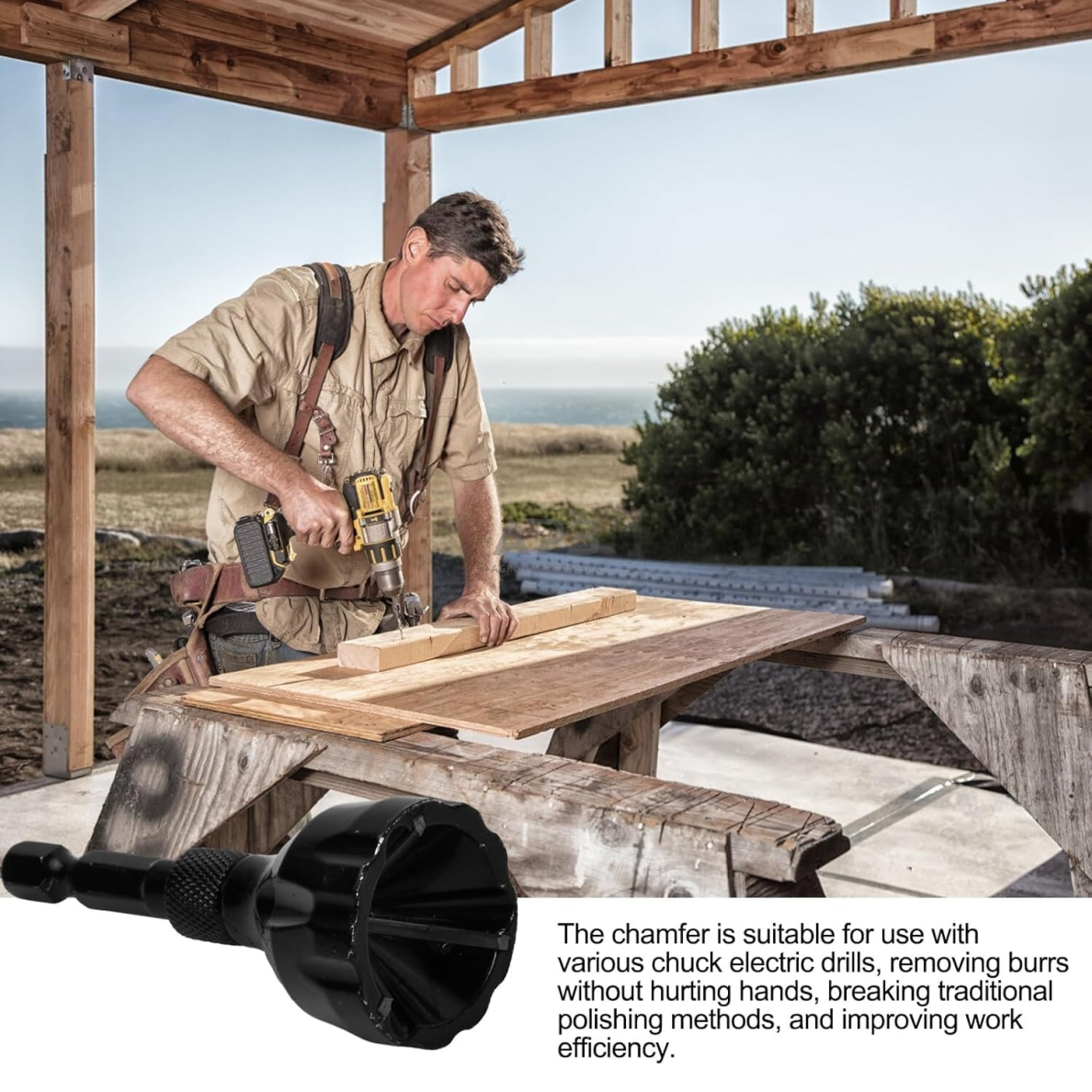 Nuožulų nuėmėjas Ø3-20mm 6 Nuožulų nuėmėjas Ø3-20mm 6