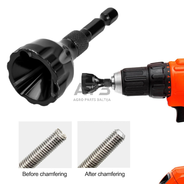 Nuožulų nuėmėjas Ø3-20mm 1 Nuožulų nuėmėjas Ø3-20mm 1