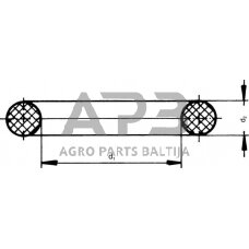 O žiedas Wabco ISO3601-10x2.2, 8970711104