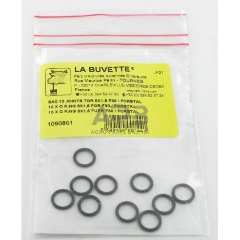 O žiedas LA BUVETTE 8x1.5mm BU1090801 2 O žiedas LA BUVETTE 8x1.5mm BU1090801 2