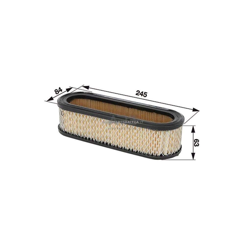 Oro filtras Briggs & Stratton nuo 12AG iki 18AG BOXER dviejų cilindrų 393292, 394019, 394019S, 398825 1 Oro filtras Briggs & Stratton nuo 12AG iki 18AG BOXER dviejų cilindrų 393292, 394019, 394019S, 398825 1