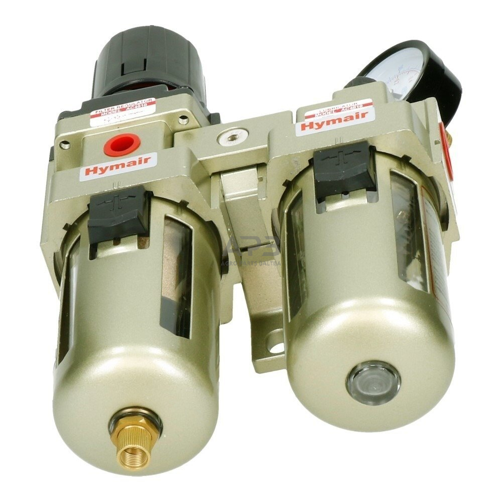 Oro srauto reguliatorius 1/2" su filtru ir tepaline 2 Oro srauto reguliatorius 1/2" su filtru ir tepaline 2