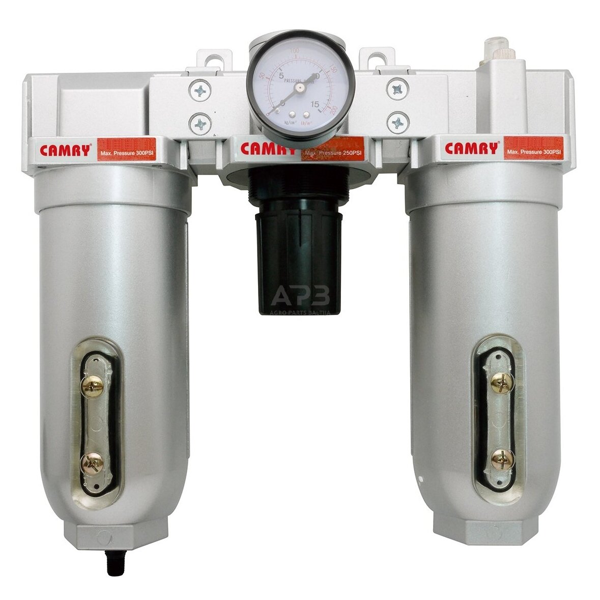 Oro srauto reguliatorius 1" su filtru ir tepaline 1 Oro srauto reguliatorius 1" su filtru ir tepaline 1