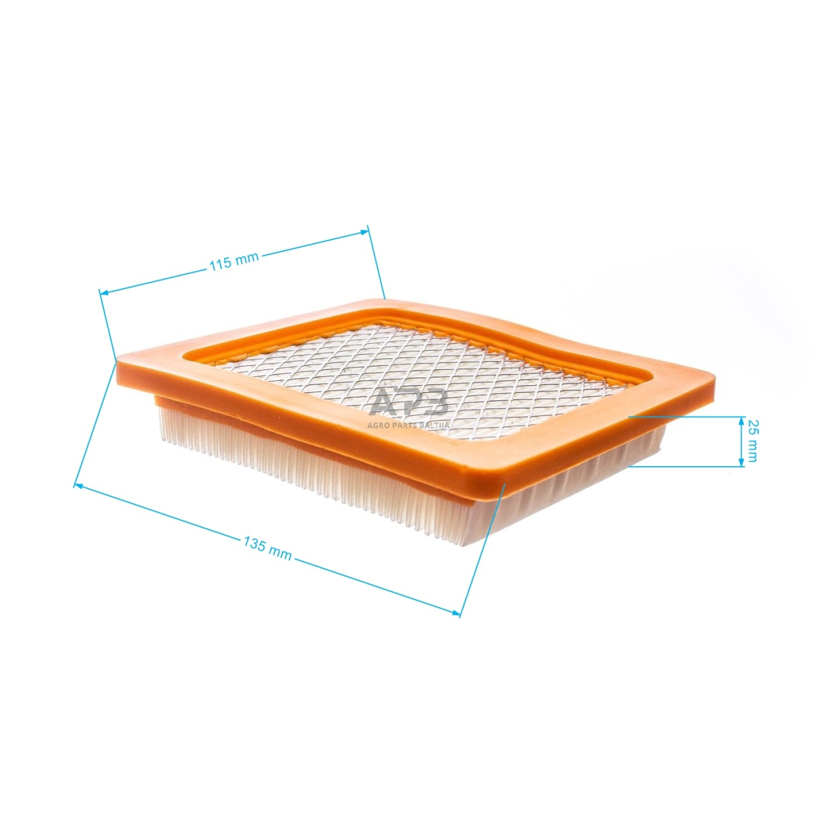 Oro filtras 133x114x23 mm 2 Oro filtras 133x114x23 mm 2