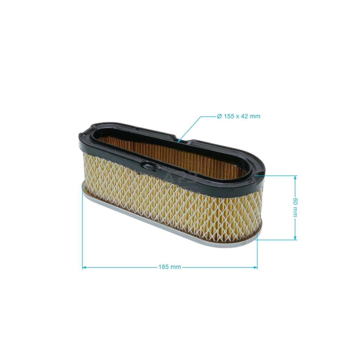 Oro filtras Briggs & Straton nuo 8,5AG iki 12AG žemas 493910, 691667 3