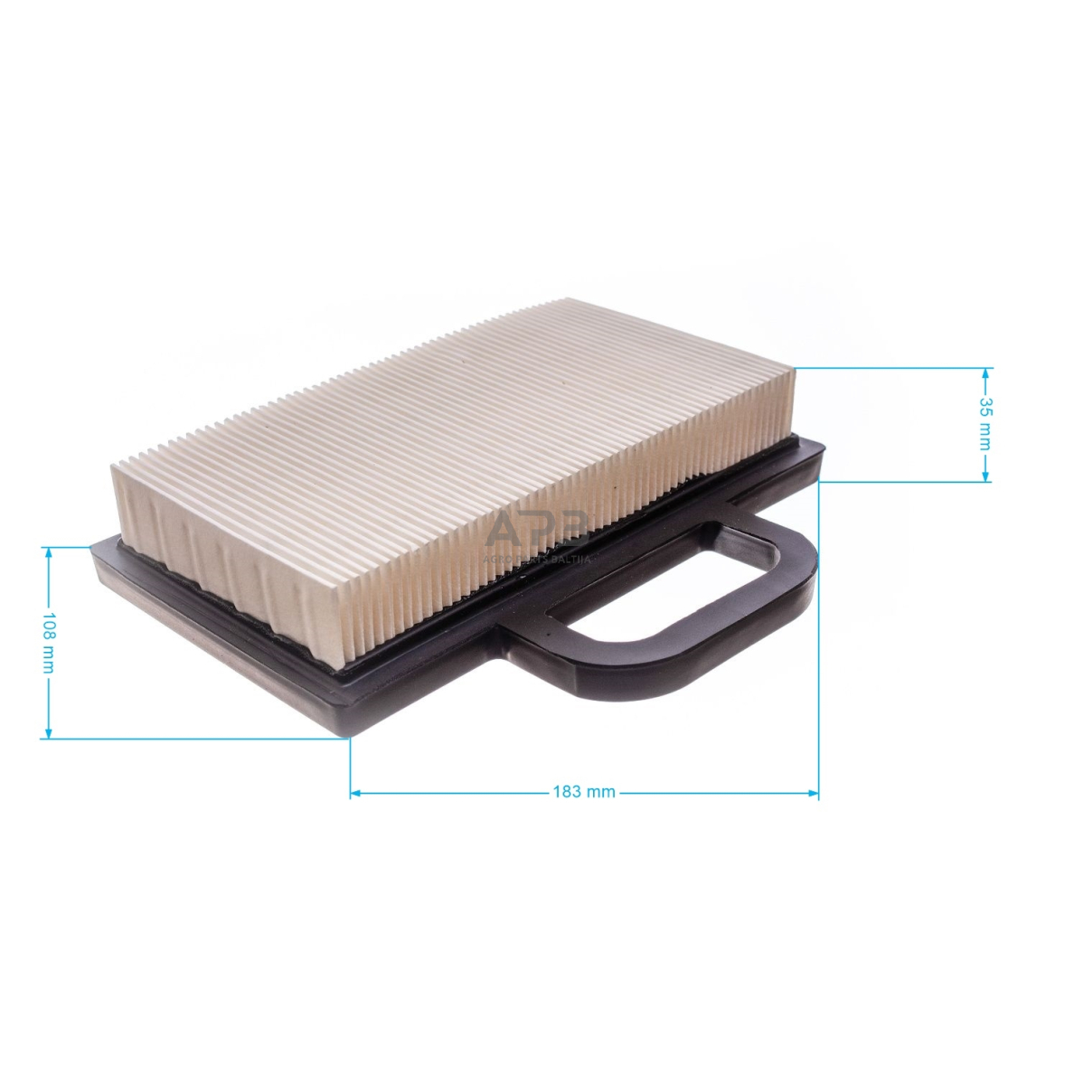 Oro filtras Briggs & Stratton INTEK, V-twin, OHV nuo 14AG iki 24AG 499486, 698754, 792101, 499486S 3