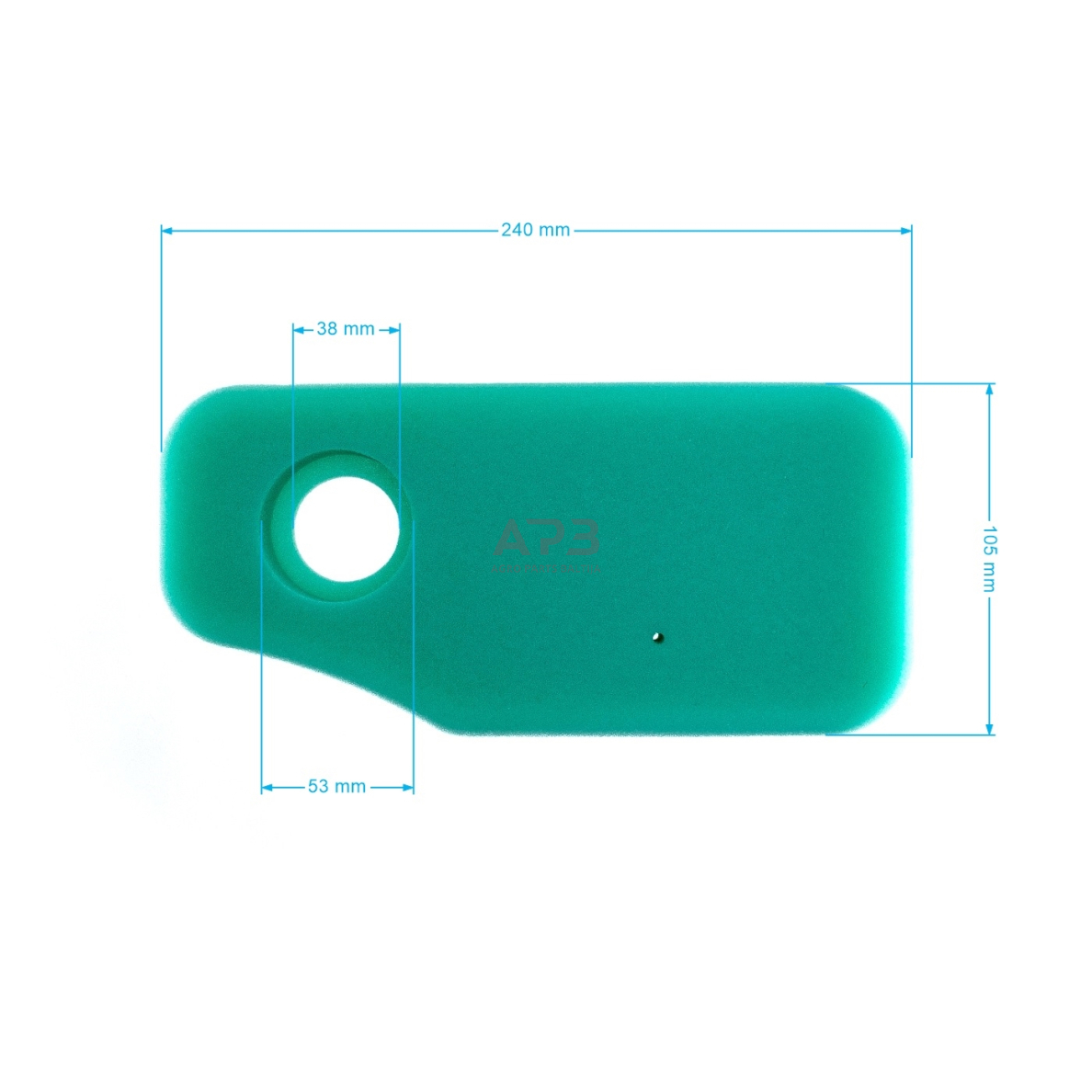 Oro filtras Briggs & Stratton nuo 10AG iki 11AG 270843, 270843S, 4 Oro filtras Briggs & Stratton nuo 10AG iki 11AG 270843, 270843S, 4