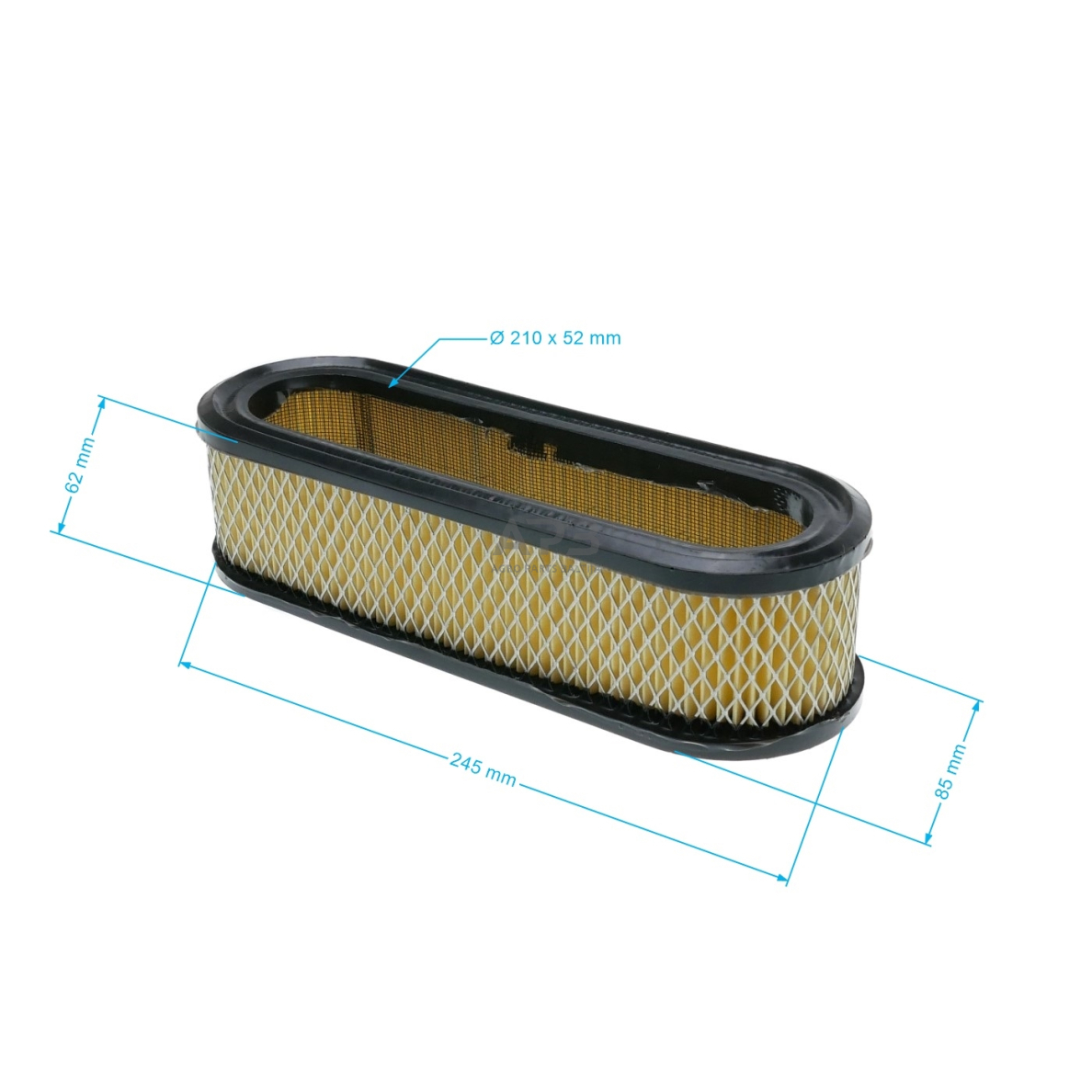Oro filtras Briggs & Stratton nuo 12AG iki 18AG BOXER dviejų cilindrų 393292, 394019, 394019S, 398825 3 Oro filtras Briggs & Stratton nuo 12AG iki 18AG BOXER dviejų cilindrų 393292, 394019, 394019S, 398825 3