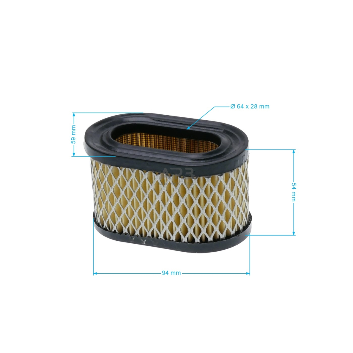 Oro filtras Briggs & Stratton nuo 5AG iki 6AG QUANTUM, EUROPA, OHV 494586, 497725 3