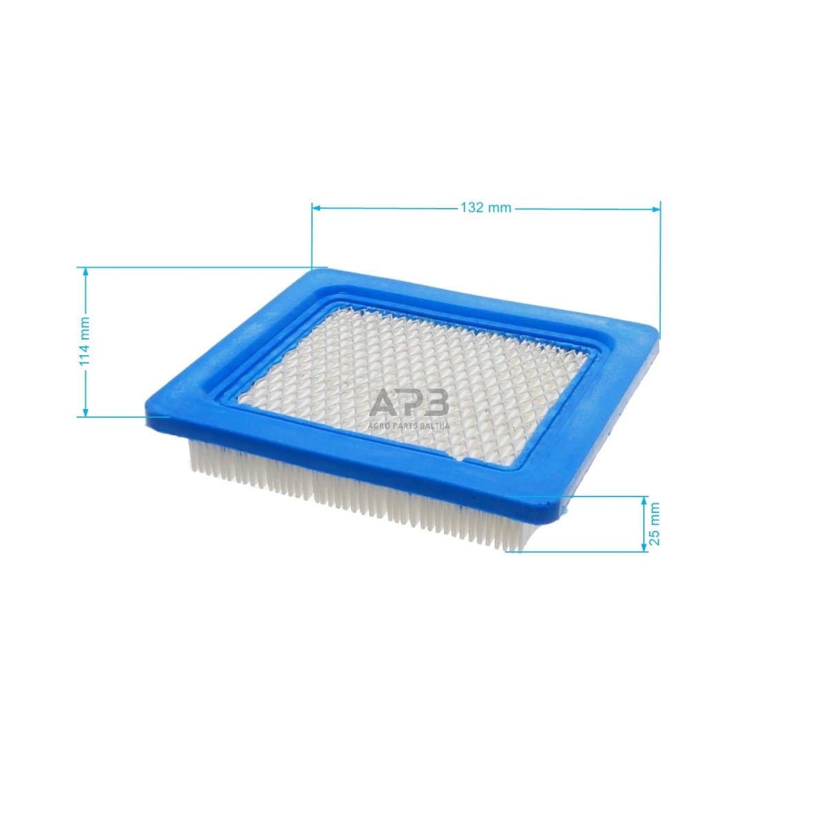 Oro filtras Briggs & Stratton Quantum nuo 3AG iki 6AG 80200, 82200, 83400, 112200, 121700, 121800, 122700 123700 491588, 491588S, 399959, PT15853, 17211-ZL8-000, 17211-ZL8-023, 17211ZL8000, 17211ZL8023 3