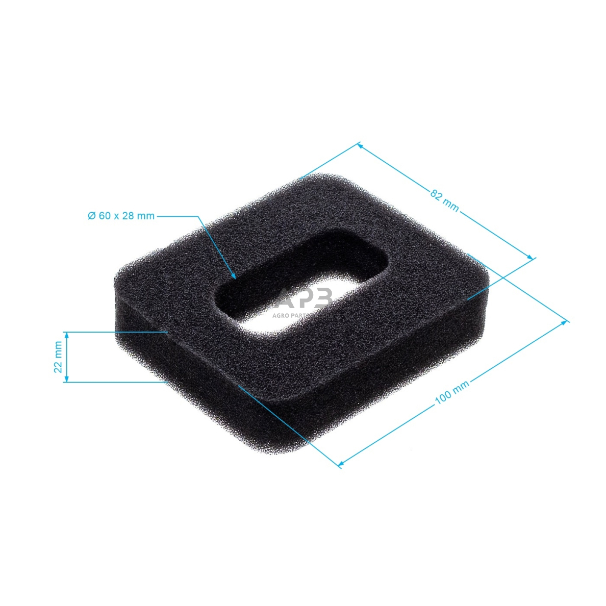 Oro filtras Husqvarna 245R. 502 11 58 01, 5021158-01, 502115801 1