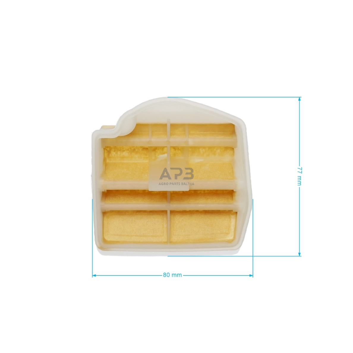 Oro filtras Husqvarna 445E II. 544 08 08-03, 5440808-03, 544080803 1 Oro filtras Husqvarna 445E II. 544 08 08-03, 5440808-03, 544080803 1