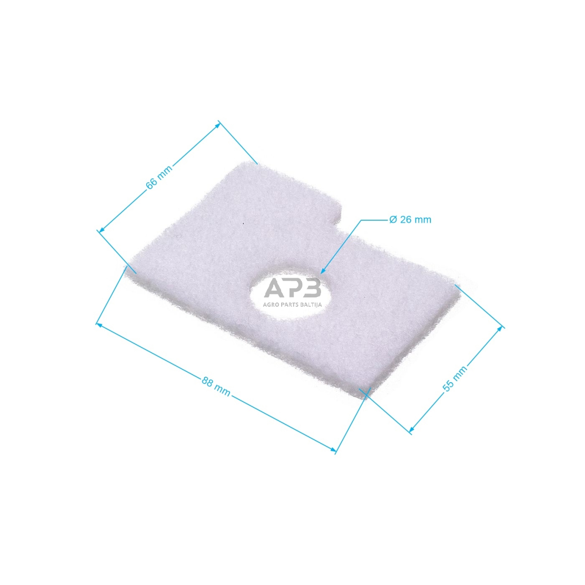 Oro filtras pjūklams STIHL MS017, MS018, MS170, MS180 1130 124 0800, 11301240800 1