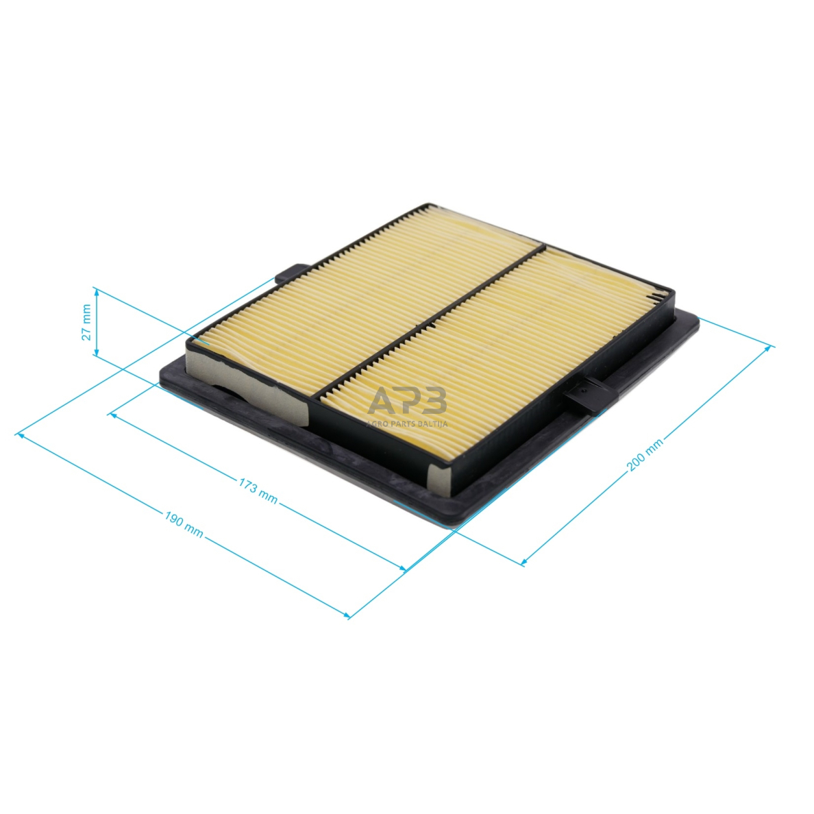 Oro filtras Zongshen GB680 163 x 28 1 Oro filtras Zongshen GB680 163 x 28 1