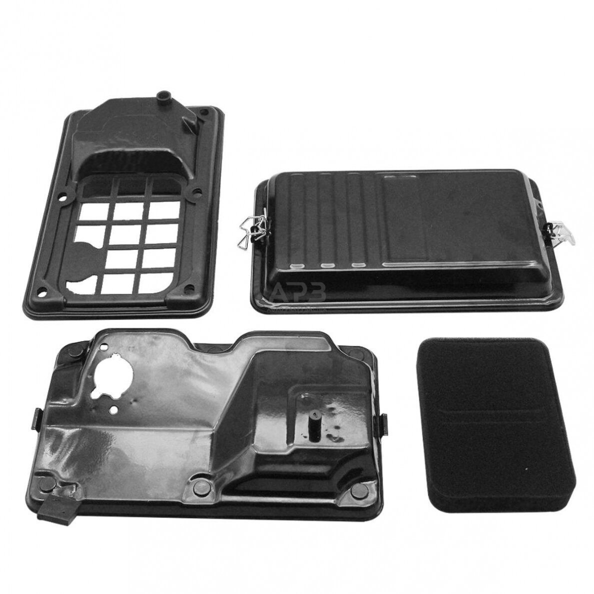 Oro filtro korpusas su oro filtru HONDA generatoriams, metalinis, 17403-ZE1-810, 17403ZE1810 Oro filtro korpusas su oro filtru HONDA generatoriams, metalinis, 17403-ZE1-810, 17403ZE1810