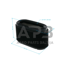 Oro filtras Alpina, Loncin LC1P85F, Mountfield, GGP, Stiga 135 x 61 x 86 mm