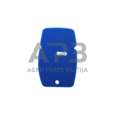 Oro filtras gamintojui Partner K1250 išmatavimai: 255x165x18