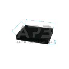 Oro filtras GGP STIGA 130x108x25 mm SV150, SV40, RV45 18550010, 18550011, 1111-9152-01, 1111915201