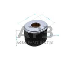 Oro filtras Honda GX340, GX390, 17210-ZE3-000, 17210ZE3000, 17210-ZE3-010, 17210ZE3010, 17210-ZE3-505, 17210ZE3505, išmatavimai 111 x 96 x 92