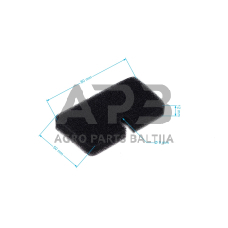 Oro filtras Husqvarna 235. 502 19 86 02, 5021986-02, 502198602
