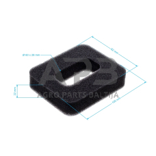 Oro filtras Husqvarna 245R. 502 11 58 01, 5021158-01, 502115801