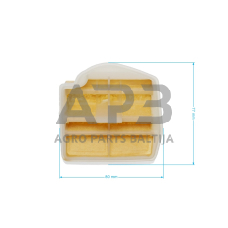 Oro filtras Husqvarna 450E II. 544 08 08-03, 5440808-03, 544080803