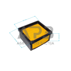Oro filtras Husqvarna K760. 525 47 06-01, 5254706-01, 525470601, 574 36 23-01, 5743623-01, 574362301
